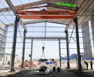 Cầu trục dầm đơn 7.5 tấn