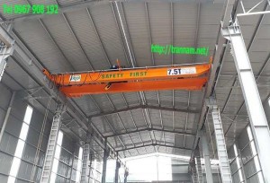 Cầu trục dầm đơn 7.5 tấn