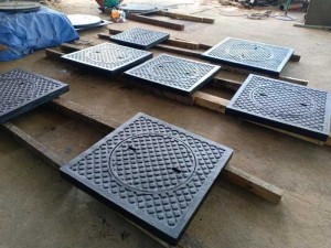 Nắp thăm khung vuông nắp tròn D800 giá rẻ