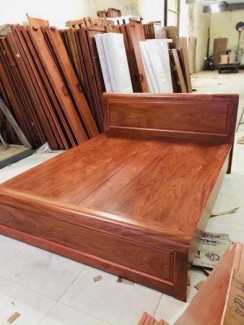 Giường Gỗ Hương Đá
