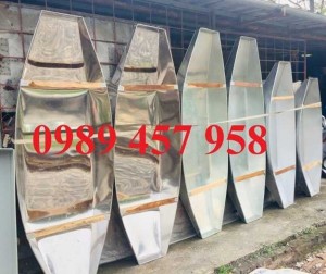 Thuyền chèo tay giá rẻ cho 2 người, thuyền inox 2m, Thuyền tôn chèo tay