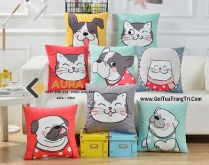 Đệm ngồi bệt hình tròn hoa cúc đường kính 40cm đệm ngồi bệt Aura