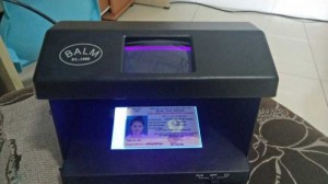 Máy soi giấy tờ BaLam 1000 thái lan