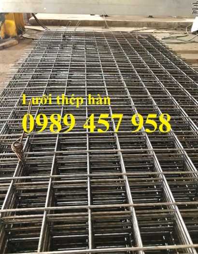 Lưới thép hàn đổ mái phi 6 ô 200x200, Lưới thép hàn đổ sàn bê tông giá tốt
