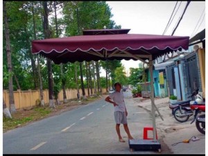 Mua dù lệch tâm Vuông 3mx3m gọi Nội Thất Thanh Thế