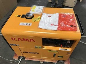 Máy Phát Điện Chạy Dầu 5Kw Kama KDE6500TN 2020