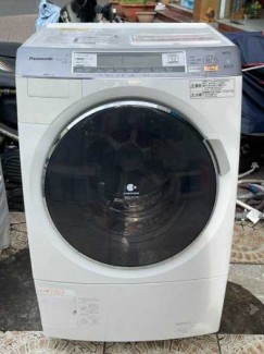 Máy giặt Panasonic NA-VX7100 date 2012 giặt 9kg sấy 6kg, chống nhăn, Tiết kiệm điện, nanoe, econavi