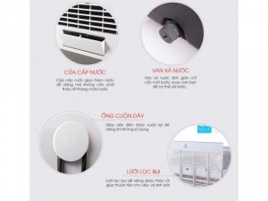 Quạt hơi nước chính hãng Yakyo Sale off 35% (tặng máy sấy tóc hoặc nón bảo hiểm)
