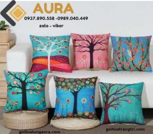 Chuyên Sỉ Vỏ Gối Tựa Lưng 45x45cm