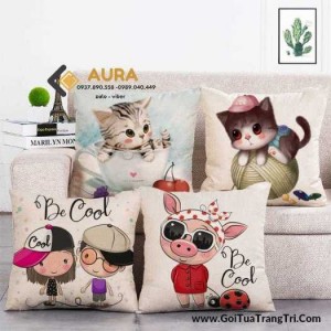 Gối Tựa Lưng Trang Trí Aura