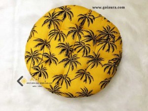 Đệm ngồi tròn hoa văn trang nhã sang trọng