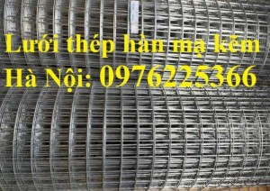 Lưới thép hàn mạ kẽm D4 mắt 50x50, D3 mắt 50x50 có sẵn hàng