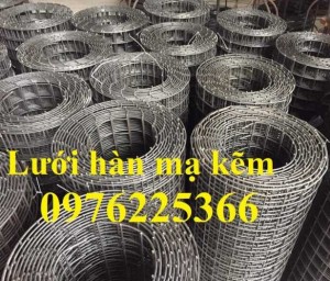 Lưới thép hàn mạ kẽm D4 mắt 50x50, D3 mắt 50x50 có sẵn hàng