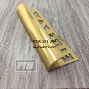 Nẹp ốp góc bo tròn hợp kim nhôm