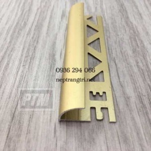 Nẹp ốp góc bo tròn hợp kim nhôm