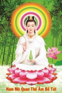 Tranh gạch 3d phật quan âm - DM88