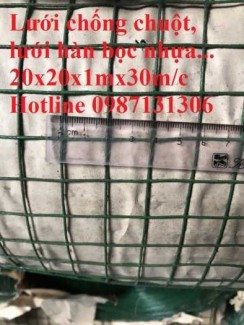 Lưới mạ kẽm phi 2 ô 25x25, 50x50, PHi 3 ô 50x50 giá tốt