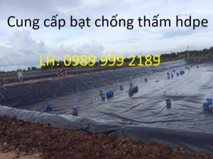 Bạt Chống Thấm Nhựa Lót Bãi Rác hdpe 0.5zem k4x50m cuộn 200m2 c-Sunco vn 2021