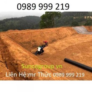 Sunco vn Nhà Sản Xuât Bạt Chống Thấm Hdpe 0.5zem k6x50m cuộn 300m2 Giá Rẻ Nhất 2021