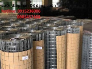 Lưới thép hàn D5 a50x50, a100x100, a150x150, a200x200 làm theo yêu cầu