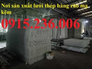 Hàng rào lưới thép hàn D4, D5, D6, mạ kẽm, sơn tĩnh điện giá tốt