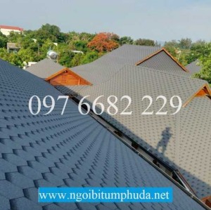 Tấm Lợp Bitum Phủ Đá Nhập Khẩu Châu Âu