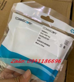 Mặt 1 Port Wallplate AMP Face Plate 1859049-1 mặt nạ vuông