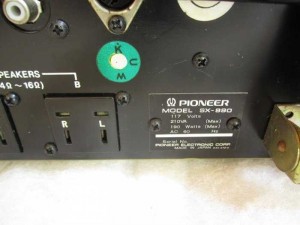 AMPLI RECEIVER PIONEER SX-990