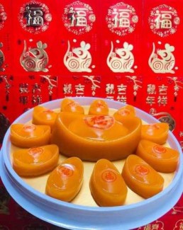 Bánh tổ chưng tết