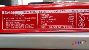 Máy Phát Điện Elemax SV2800 2,3Kva, Japan