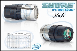 Củ Micro SHURE UGX đầu lõi inox là sản phẩm hát rất nhẹ, giảm hú chuẩn