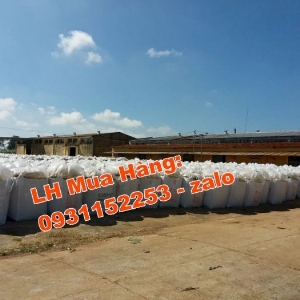 Bao jumbo đựng bắp ủ chua, cỏ ủ chua 1 bộ bao jumbo + pe ủ chua