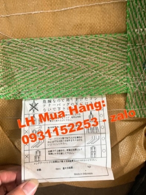Bao jumbo 105 x 170cm đã sử dụng mới 95% giá kho