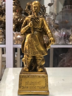 Tượng Trần Quốc Tuấn cao 18.5cm