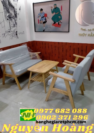Bàn Ghế Sofa gỗ Nội Thất Nguyễn Hoàng Sài Gòn