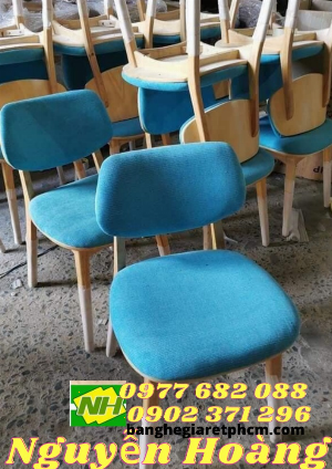 Ghế gỗ bọc nệm Nội Thất Nguyễn Hoàng Sài Gòn