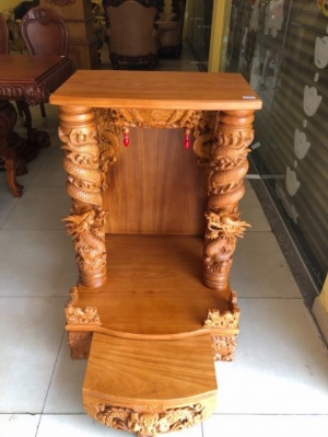 Bàn Thờ Ông Địa Víp Rồng Đứng 70 cm