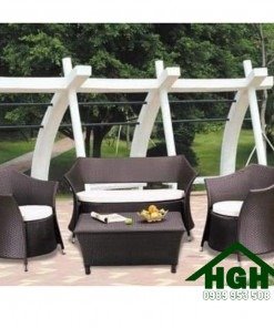 Sofa mây nhựa Hồng Gia Hân 05