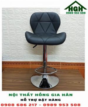 Ghế bọc da chân trụ Hồng gia Hân 21