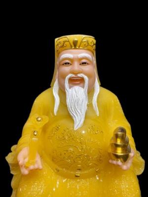 Tượng thần tài thổ địa, tượng tài địa bằng đá thạch anh tại Hà Nội