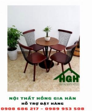 Bộ bàn ghế cafe Hồng Gia Hân 15