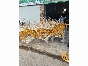 Ghế thúng dây tròn ghế mây cafe cao cấp