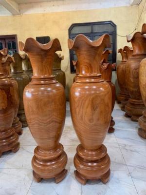 Giá lục bình gỗ Hương đỏ phong thuỷ 1m8 khơi thông tài lộc