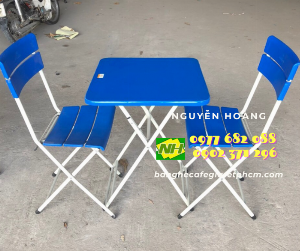 Ghế inox xếp gọn 5 mảnh