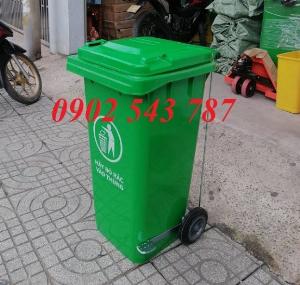 Thùng rác 240 lít giá rẻ tại công ty Bảo Sơn