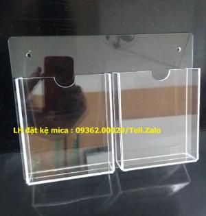 Các sản phẩm kệ treo tường giá rẻ hấp dẫn , kệ đựng Brochure lắp đặt tại nhà