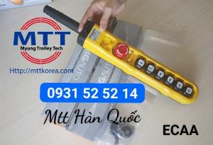 Phụ kiện ray điện hàn quốc myungshin dành cho cầu trục