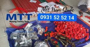 Phụ kiện ray điện hàn quốc myungshin dành cho cầu trục