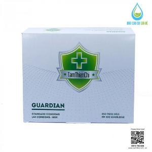 Bao Cao Su Mỏng TTC Guardian (Hộp 144 Cái) Tặng 5 Gói Gel cao cấp