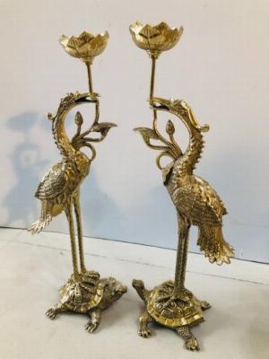 Cặp hạc thờ cúng cao 35cm
